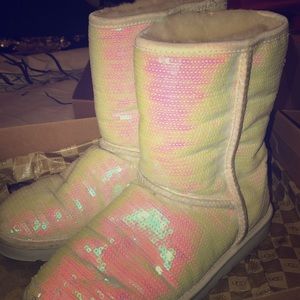 Sequin Ugg Boots